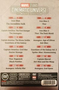 Marvel Studios Cinematic Universe 22 Movie Collection