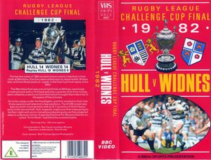 Rugby League. Challenge Cup Final 1982. Hull v Widnes