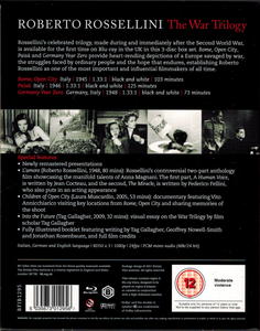 Roberto Rossellini: The War Trilogy