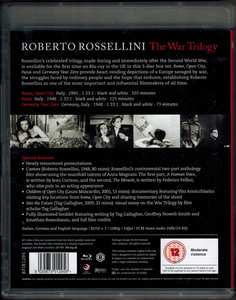 Roberto Rossellini: The War Trilogy