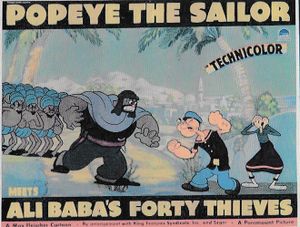 Popeye The Sailor Meets Ali Baba's Forty Thieves