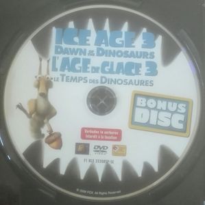 Ice Age 3: Dawn Of The Dinosaurs Bonus Disc (Promo DVD)
