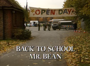 Back To School Mr. Bean