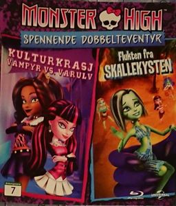 Monster High: Spennende Dobbelteventyr: Kulturkrasj Vampyr Vs. Varulv / Flukten Fra Skallekysten