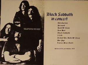 Black Sabbath: In Concert
