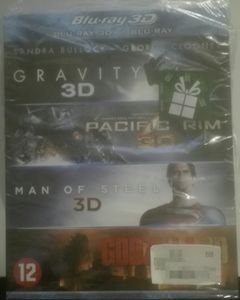 Gravity / Pacific Rim / Man of Steel / Godzilla