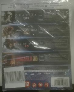 Gravity / Pacific Rim / Man of Steel / Godzilla