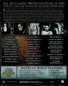 Universal Classic Monsters: Complete 30-Film Collection