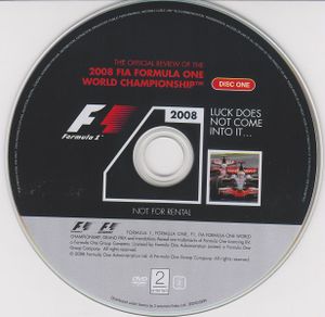 The Official Review Of The 2008 FIA Formula One World Championship: Luck Does Not Come Into It...