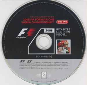 The Official Review Of The 2008 FIA Formula One World Championship: Luck Does Not Come Into It...