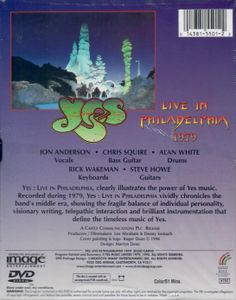 Yes: Live in Philadelphia 1979