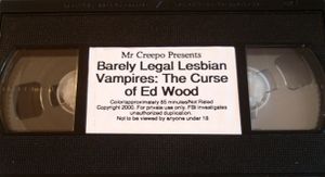 Barley Legal Lesbian Vampires: The Curse Of Ed Wood