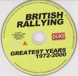 British Rallying: The Greatest Years 1972 - 2000