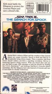 Star Trek III: The Search For Spock