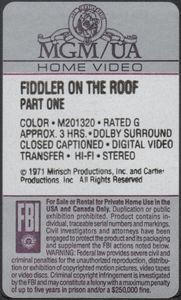 Fiddler On The Roof