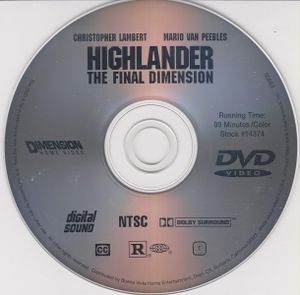 Highlander: The Final Dimension - Special Director's Cut