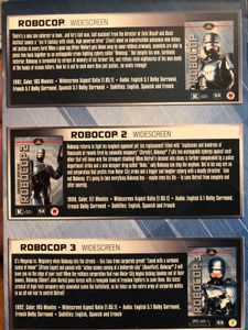 Robocop Triple Feature