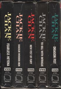 Jackie Chan 5 Tape Set