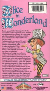 Alice In Wonderland