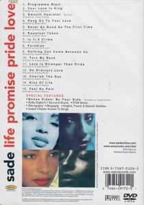Sade - Life Promise Pride Love