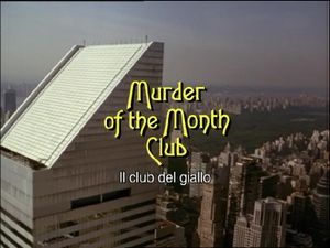 Murder Of The Month Club