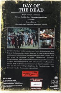 Day Of The Dead - Zombie 2 - Das Letzte Kapitel