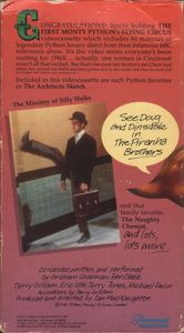 The First Monty Python's Flying Circus Videocassette