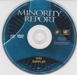 Minority Report DVD Sampler
