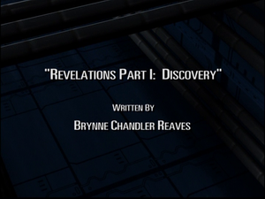 Revelations Part 1: Discovery