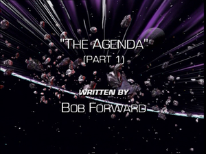 The Agenda Part One