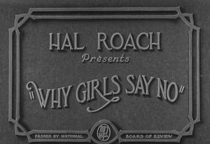 Why Girls Say No