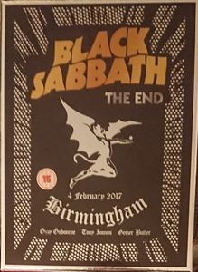 Black Sabbath: The End (4 February 2017 Birmingham)
