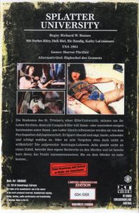 Splatter Univerity - Highschool Des Grauens