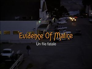Evidence Of Malice