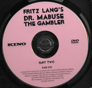 Dr. Mabuse The Gambler