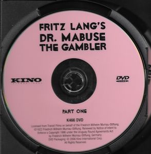 Dr. Mabuse The Gambler