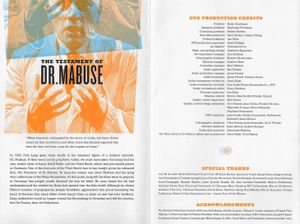 The Testament Of Dr. Mabuse