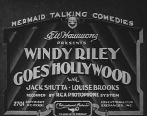 Windy Riley Goes Hollywood