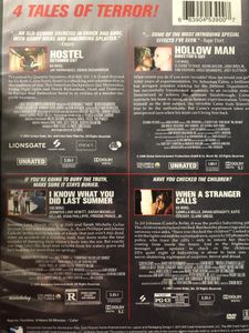 Hostel / Hollow Man / I Know What You Did Last Summer / When A Stranger Calls