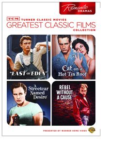 Romantic Dramas - East Of Eden / Cat On A Hot Tin Roof / A Streetcar Named Desire / Rebel Without A Cause