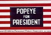 Popeye For President