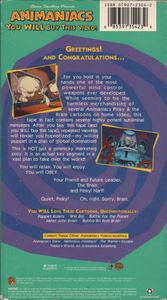 Animaniacs: You Will Buy This Video!