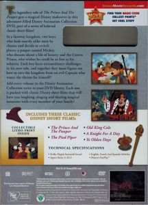 Walt Disney Animation Collection - Volume 3: The Prince & The Pauper