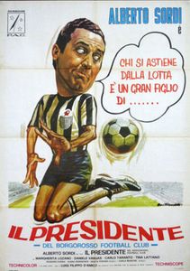 Il presidente del Borgorosso Football Club