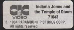 Indiana Jones Och De Fördömdas Tempel