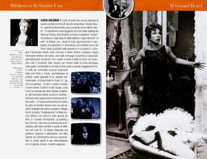 Biblioteca Di Studio Uno: Al Grand Hotel