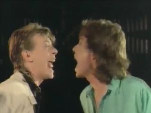 David Bowie & Mick Jagger: Dancing In the Street