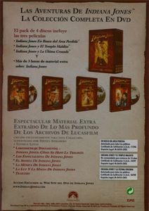 La Aventuras De Indiana Jones - La Trilogía En DVD