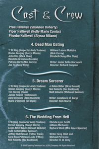 Charmed: The Complete DVD Collection Volume 2: Season One Episodes 4-6
