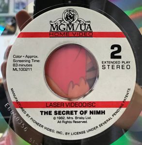The Secret Of Nimh